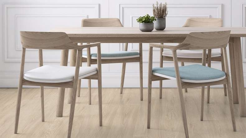 Gerflor Klick Vinyl - Virtuo 55 Rigid Acoustic EIR Blomma Light | Trittschalldämmung integr. (39061464)