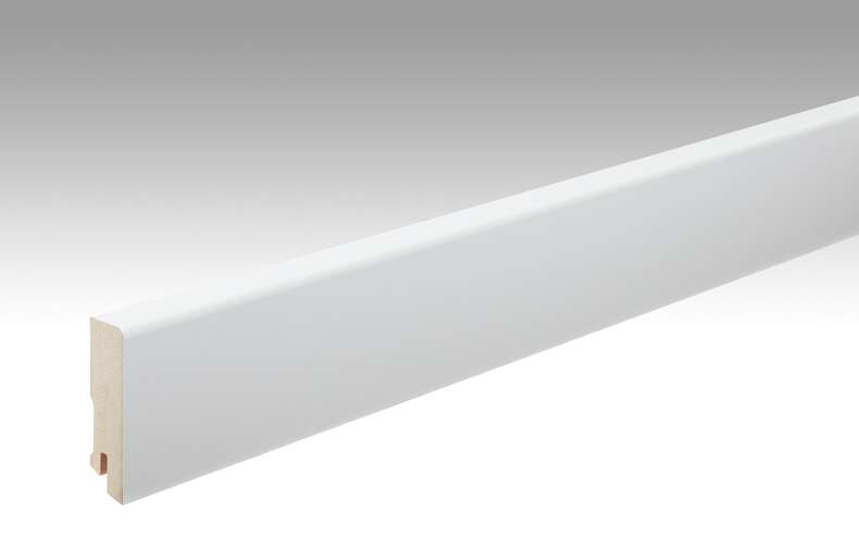 Plinthes MEISTER Uni blanc brillant DF 324 - 2380 x 60 x 16 mm (200010-2380-00324)