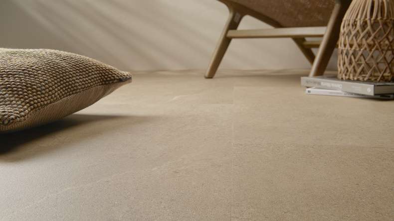 Gerflor vinyle à coller - Creation 40 Curton Stone Taupe XL