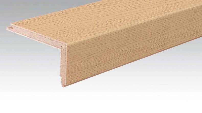 MEISTER paragrafetto per scale in parquet con profilo a L in rovere autentico puro 9025 (800004-2150-09025)