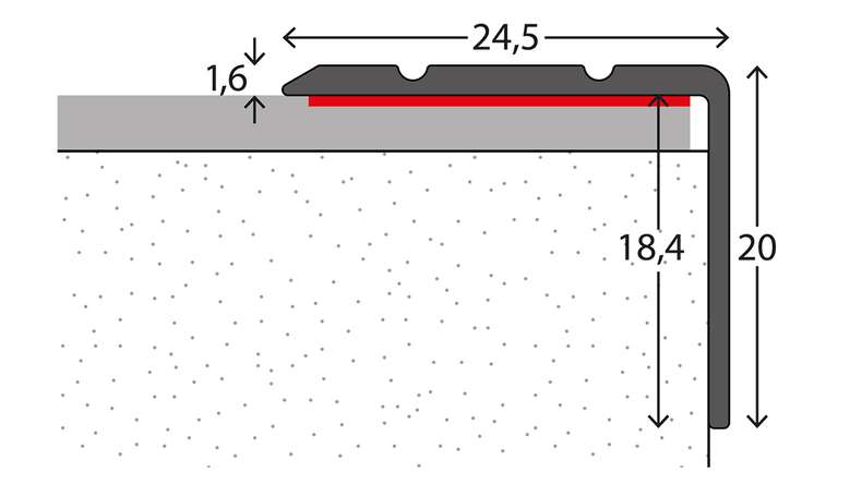 planeo Cornière 261 - 100 cm