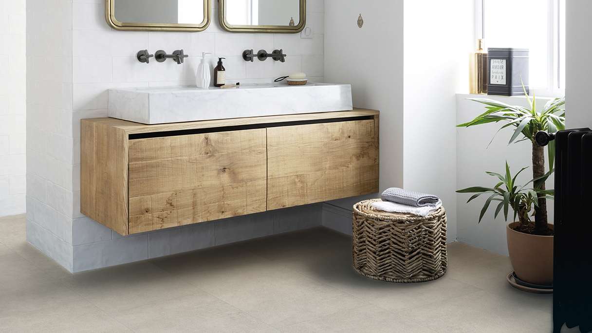 Gerflor Vinyle à clic Rigid - Création 55 Clic Bloom Uni Clear | Aspect authentique (60891599)