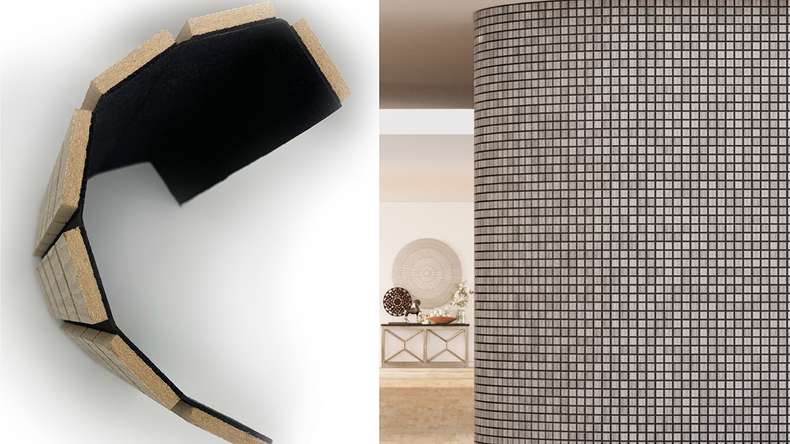 Pannelli acustici Skaben SilentWall Cube - Rovere rustico - 61 x 61 cm