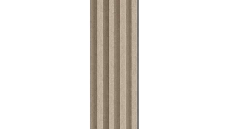 planeo Revêtement mural plastique Panneaux à lamelles M - MPC Linen Structure 16x265