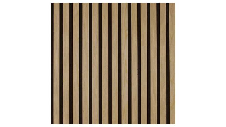 planeo Panneau acoustique - MixWall Timber Solid Flare Oak 52 x 52 cm | Placage en bois véritable (PLMW-00311C)