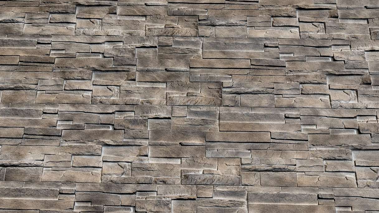 planeo rivestimento murale Novistone DS pietra laminata Silex Flint - 1054 x 334 mm