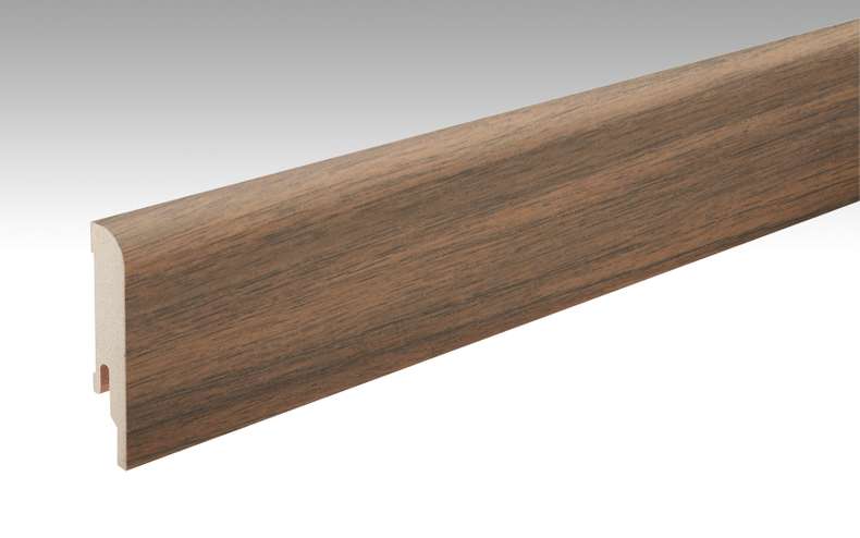 Plinthes MEISTER Noyer Amore 6389 - 2380 x 80 x 16 mm (200006-2380-06389)