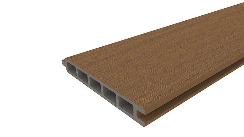 planeo INFINITY - WPC CoEx Steckzaun Burma Teak 176 x 183 cm