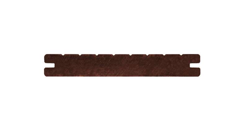 planeo Holzterrasse Massivdiele Bambus Dunkel glatt/fein genutet - 1850 x 137 x 20 mm
