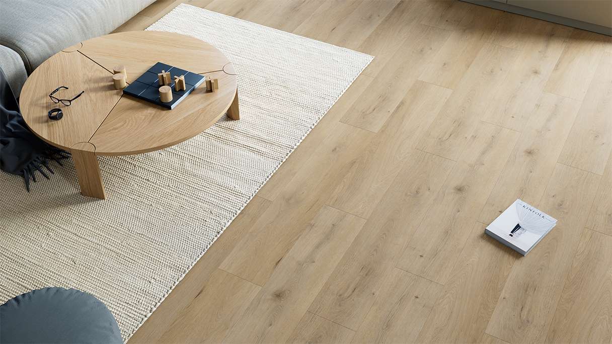 planeo Vinyle à clic rigide - Coastline Oak | Isolation phonique intégrée (DF-K-032-055)