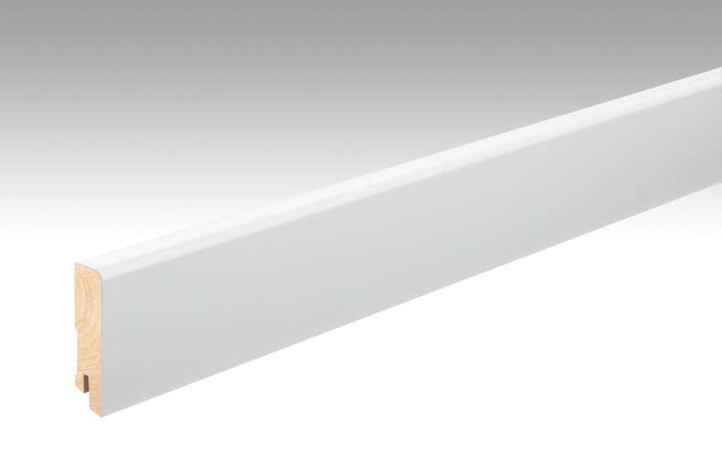 Plinthes MEISTER Blanc DF (RAL 9016) 2266 - 2380 x 80 x 18 mm (200025-2380-02266)