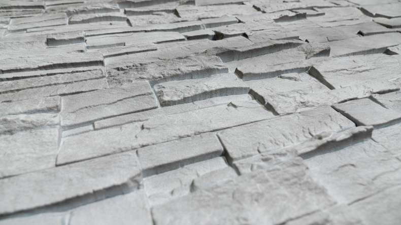 panneau de façade planeo aspect pierre - NoviStone Travertine 1054 x 334 mm