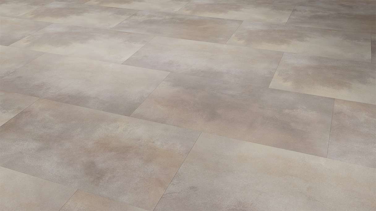 Gerflor Sol PVC clipsable - Virtuo 30 Rigid Acoustic Acuarela Taupe | isolation phonique intégrée (39101476)