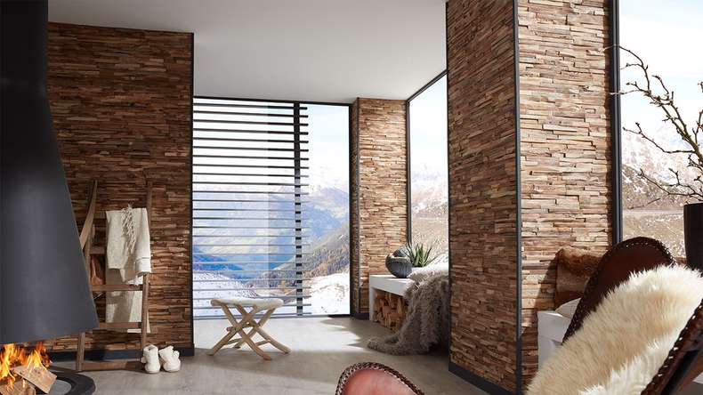 Skaben WoodWall - Teck Chic Nature