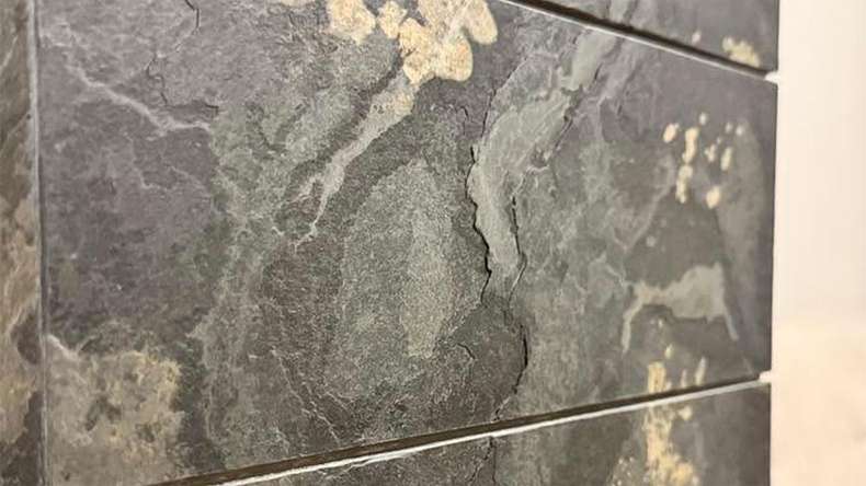 planeo EVOLITH Slate&Stone - Rivestimento in pietra naturale Terracrust 1220 x 610 mm