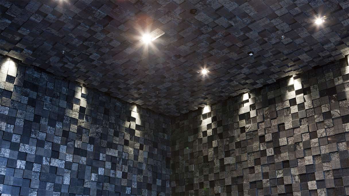 planeo EVOLITH Slate&Stone - Rivestimento in pietra naturale Noctis 1220 x 610 mm