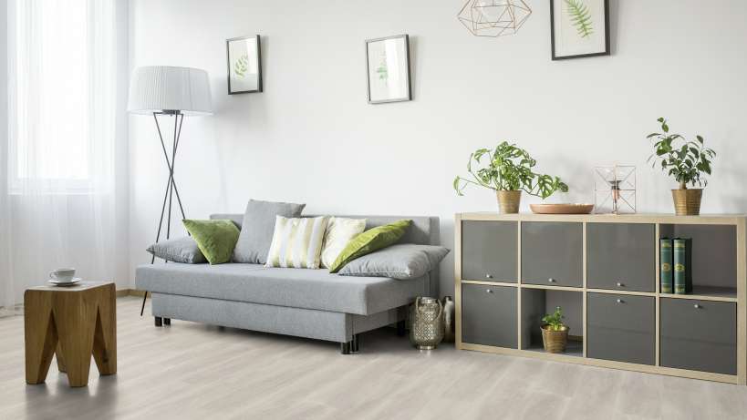 Gerflor revêtement de sol CV - PRIMETEX COGNAC BLANC