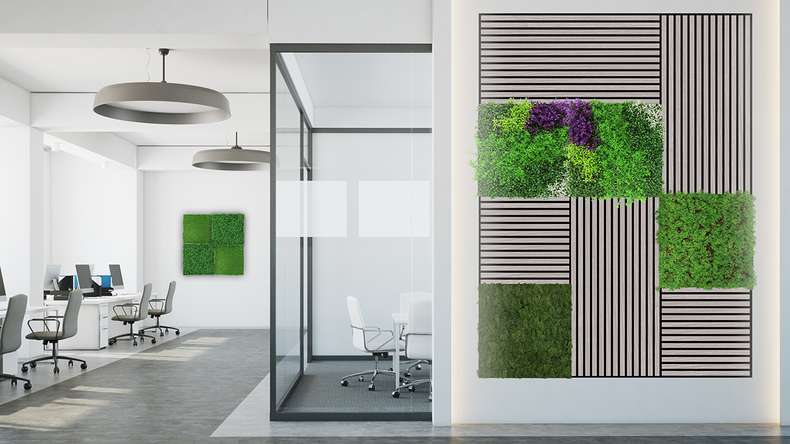 planeo Panneau acoustique - MixWall Timber Solid Althea Oak 52 x 52 cm | Placage bois véritable MDF (PLMW-10311C)