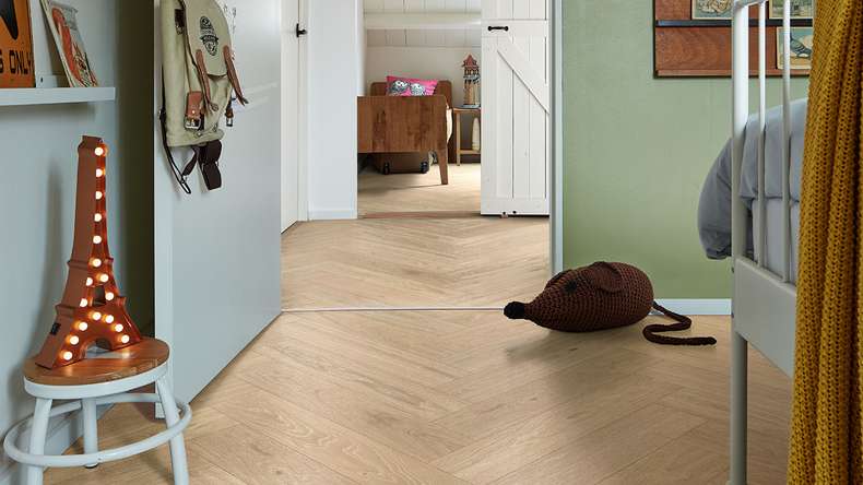 planeo Sol en bois - Noble Wood Chêne Herringbone Verdal | Made in Germany (EDP-0398)