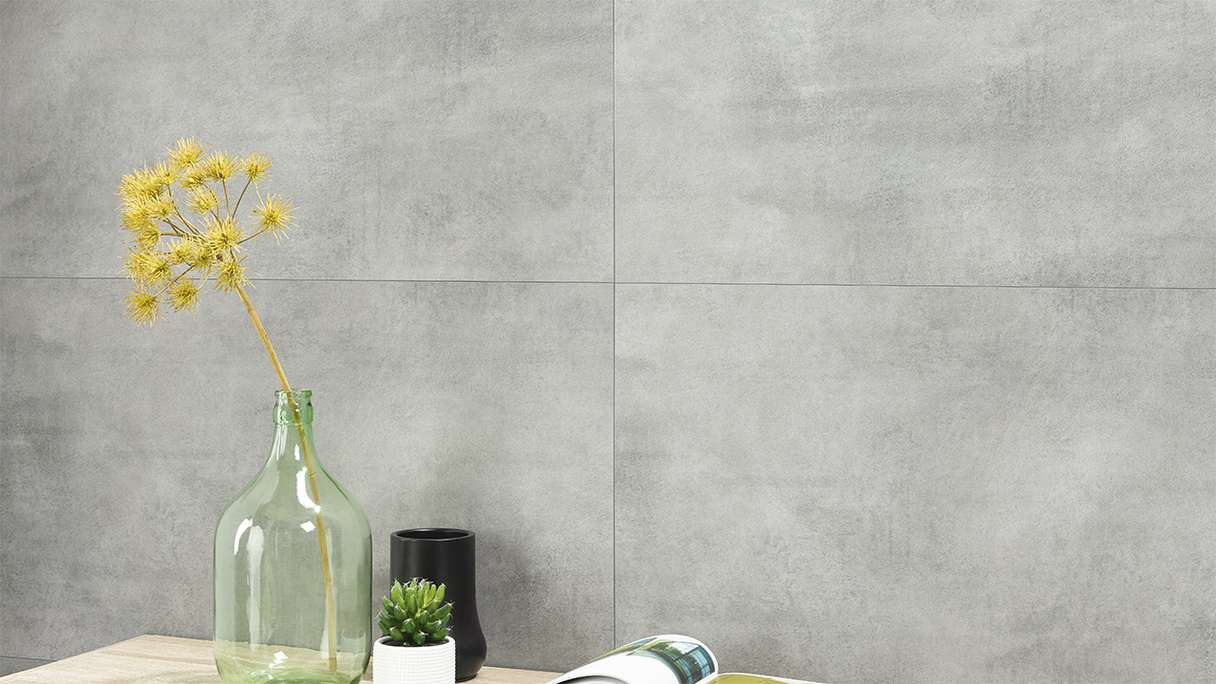 planeo StrongWall - Wandverkleidung Kunststoff Concrete 65 x 37,5 cm