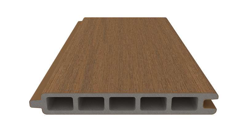 planeo INFINITY - WPC CoEx Steckzaun Burma Teak 176 x 183 cm
