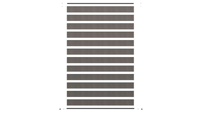 planeo INFINITY - WPC CoEx Steckzaun Dunkelgrau 176 x 183 cm