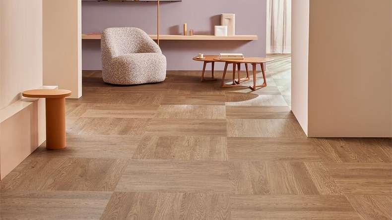 Forbo Allura Wood 70 vinyle à coller - Amber Elegant Oak (600168DR7_con)