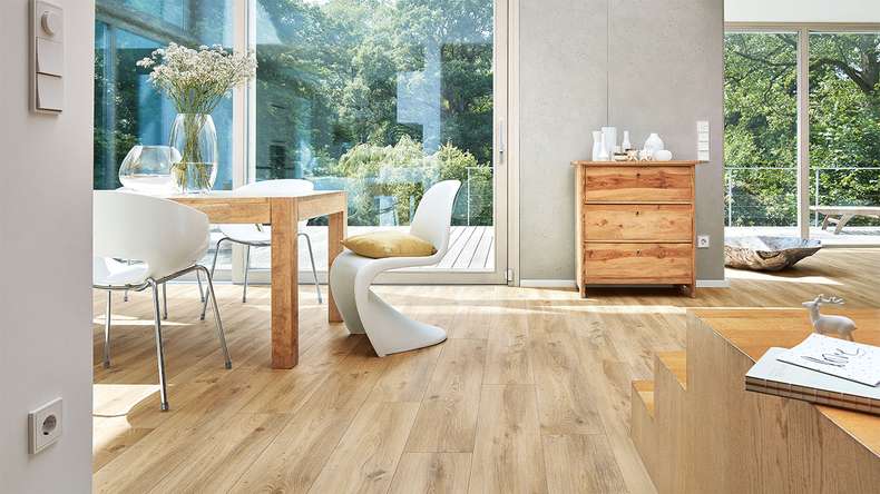 Sol design MEISTER MeisterDesign. next DD 500 S - 06998 Desert Oak | Isolation phonique intégrée (400054-1287220-06998)