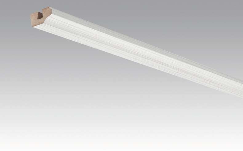 Battiscopa MEISTER listelli per soffitti argento 4021 - 2380 x 38 x 19 mm (200031-2380-04021)