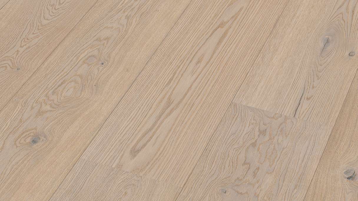 MEISTER Lindura pavimento in legno HD 400 - 08908 Rovere bianco crema naturale oliato 2200 x 270 x 11 mm (500213-2200270-08908)