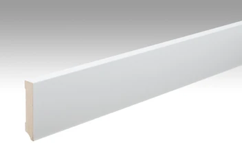 Battiscopa MEISTER Uni bianco lucido DF 324 - 2380 x 70 x 14 mm (200012-2380-00324)