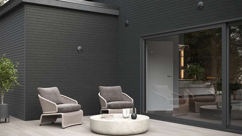 planeo Fassado - BPC Fassadenverkleidung Ebony 5m (PBF-C20)