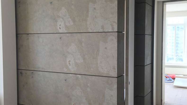 planeo EVOLITH Slate&Stone - Revêtement mural en pierre naturelle Siena Dust 1220 x 610 mm