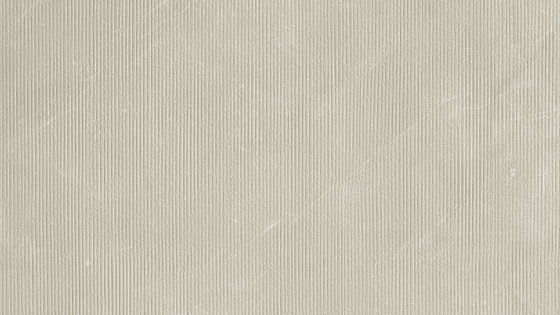 Rivestimento murale planeo in SPC - CeraRock Tile Stripes Ivory Marble XL 280 x 117,5 cm