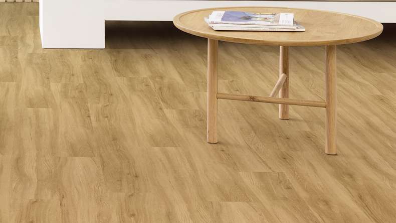 Gerflor Vinyle à clic Rigide - Création 55 Clic Quartet Miel | Aspect authentique (60660870)