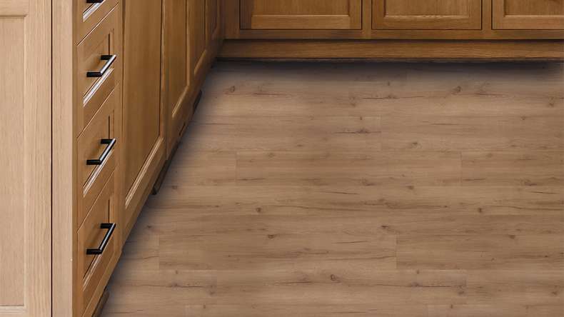 planeo Klick Vinyl Rigid - Eiche Roma 1,82m lange XL Diele ultramatt | Trittschalldämmung integr. (MF-1101-XL)