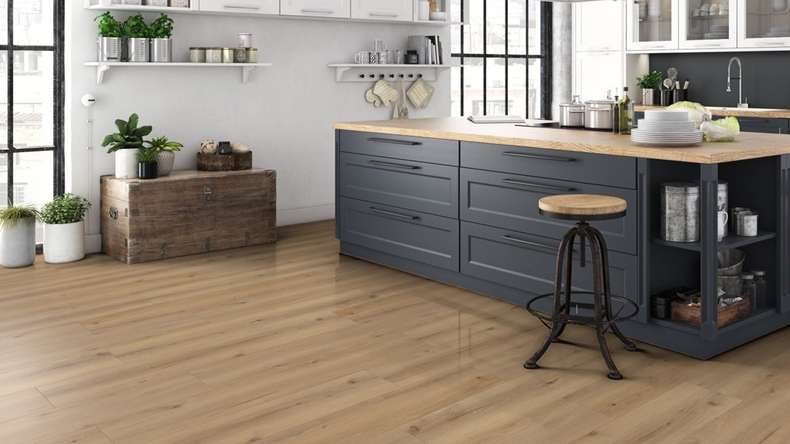 planeo Klick Vinyl Rigid - Eiche Zermatt ultramatt | Trittschalldämmung integr. (MF-10001)