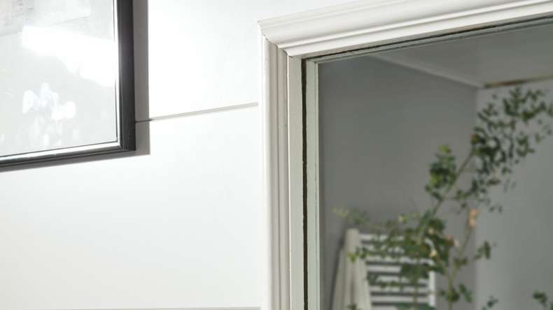 MeisterPanels lambris décor - Bocado 200 Uni Blanc brillant DF 324