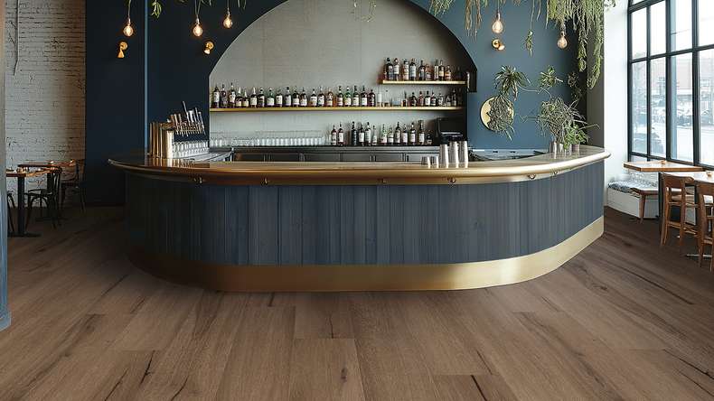 Gerflor Klebevinyl - Creation 40 Cedar Dark Brown