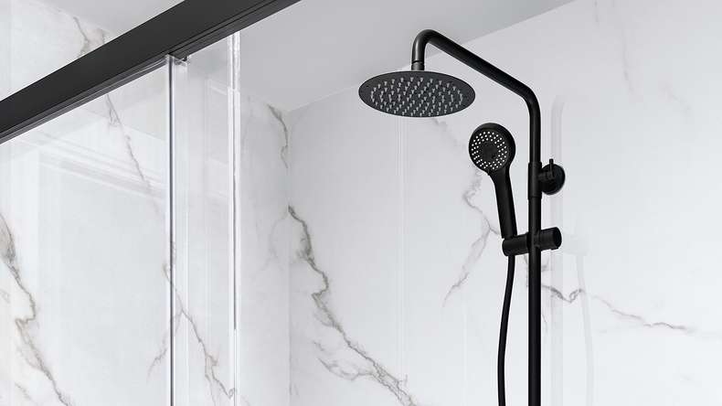 Wandverkleidung Kunststoff - planeo StrongWall Gloss - Trapanesi | Hochglanz