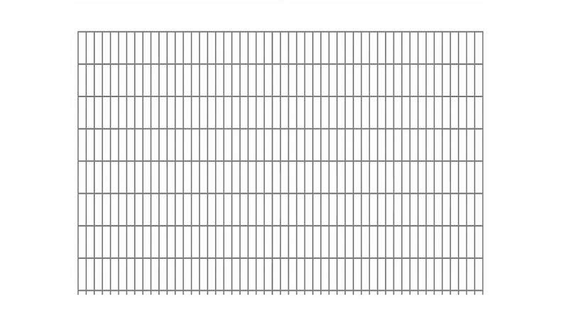 Panneau double fil lourde 8/6/8 - Largeur 2510 mm Galvanisé à chaud