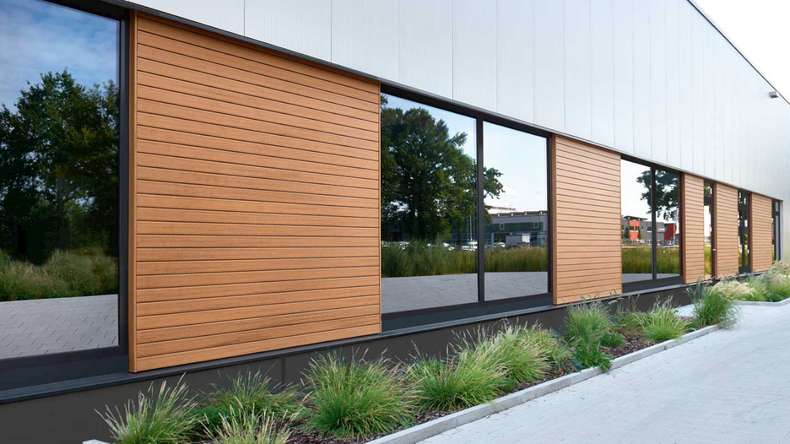 planeo Fassado - bardage composite façade chêne brun