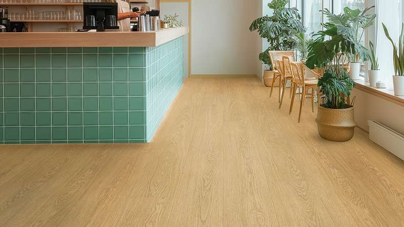 Gerflor Klebevinyl - Creation 40 Lounge Oak Natural | Synchronprägung