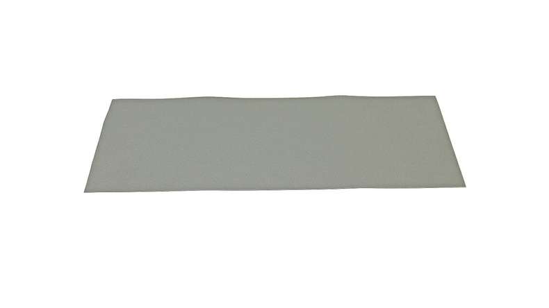Bandes de protection visuelle en PE gris pierre, rouleau de 50 m