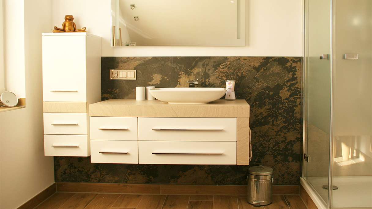 planeo EVOLITH EasyFix - Rivestimento in pietra naturale Terracrust 600 x 300 mm - 6 pezzi.