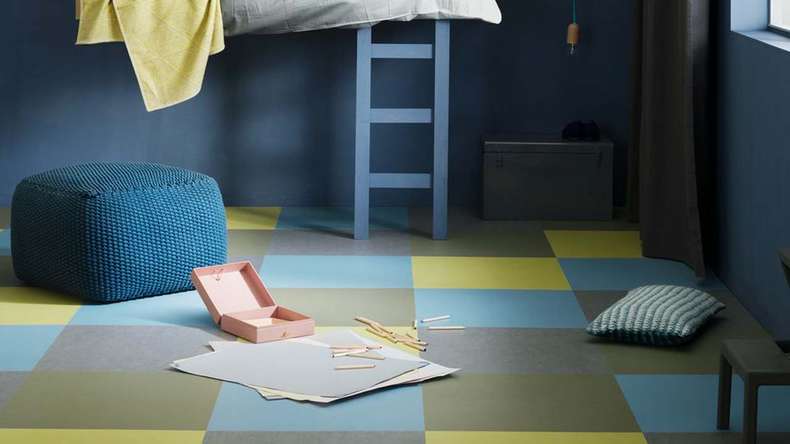 Forbo Linoleum Marmoleum Klick - Silver shadow 30x30cm - 333860