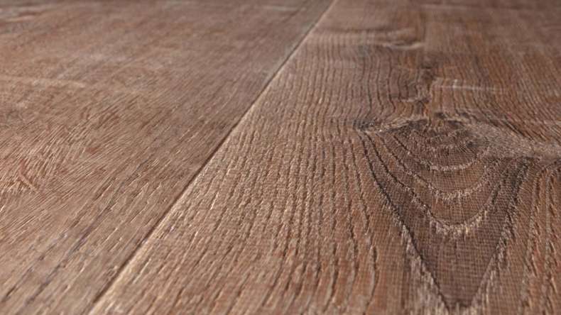Skaben Sol PVC clipsable - ProfiKlick Chêne fumé naturel | gaufrage synchrone (SP-6200196)