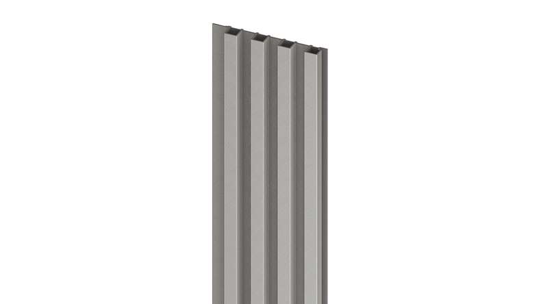 planeo pannelli lamellari in plastica per pareti M - MPC Tech Grey 16x265