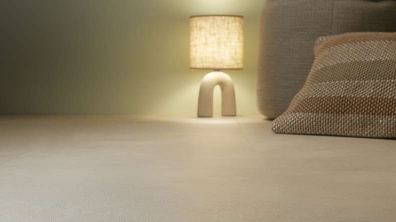 Gerflor vinyle à coller - Creation 40 Bloom Uni Cream XL