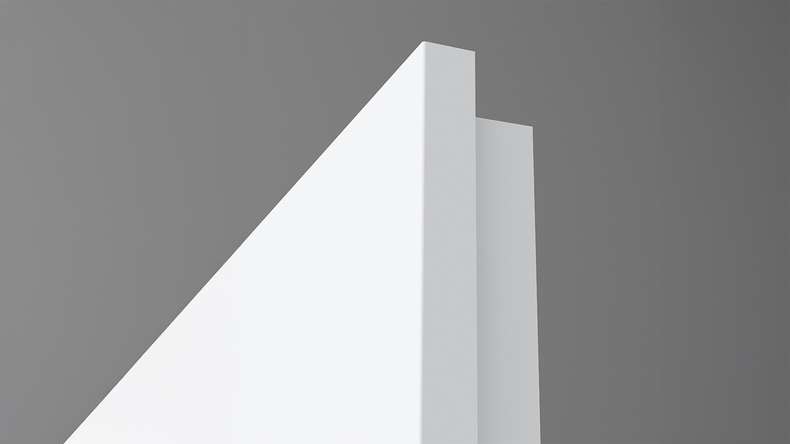 porta interna planeo PUREA Calma White 9003 Design edge | CPL - 1985 x 610|735|860|985 mm